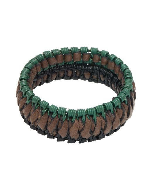 Marni Green Bracelet Leather