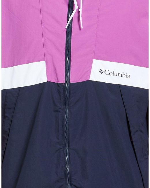 Columbia Pink Jacket Polyamide for men