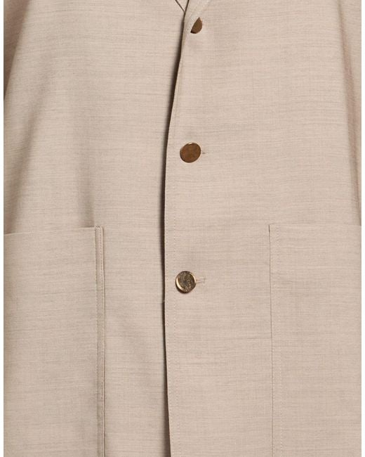 Covert Natural Blazer Virgin Wool for men