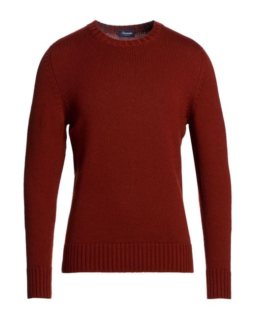 Pullover Drumohr pour homme en coloris Red