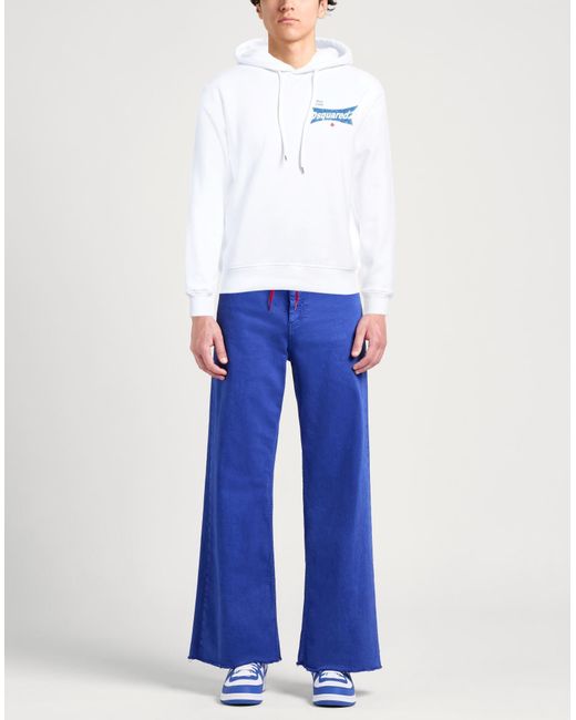 DSquared² White Sweatshirt for men
