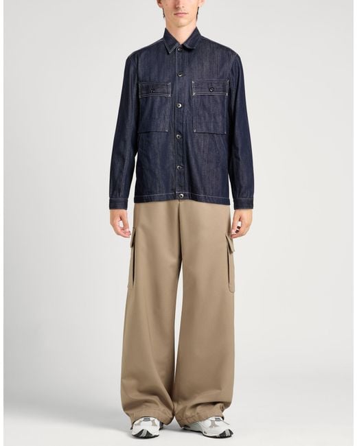 G-Star Blue Denim Outerwear for men