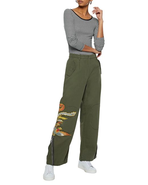 Sandro Green Pants
