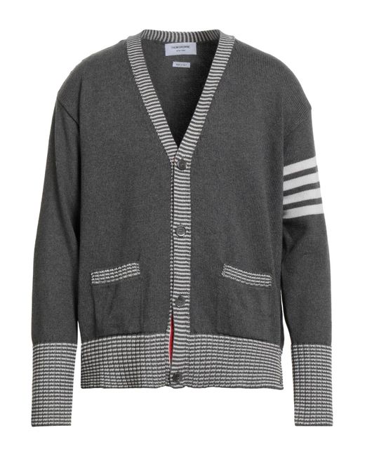 Thom Browne Strickjacke in Gray für Herren