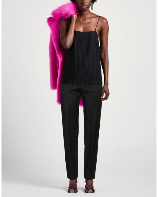 Gaelle Paris Black Pants Polyester