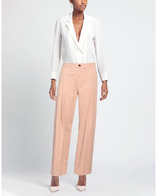 TRUE NYC Natural Pants Cotton, Elastane