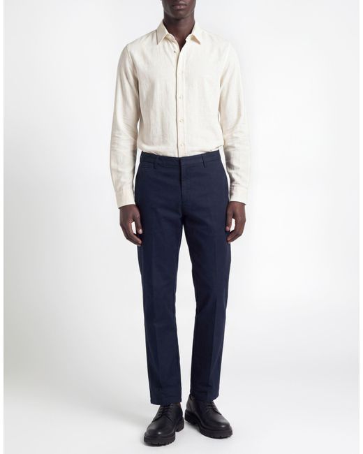 Dondup Blue Midnight Pants Cotton, Elastane for men