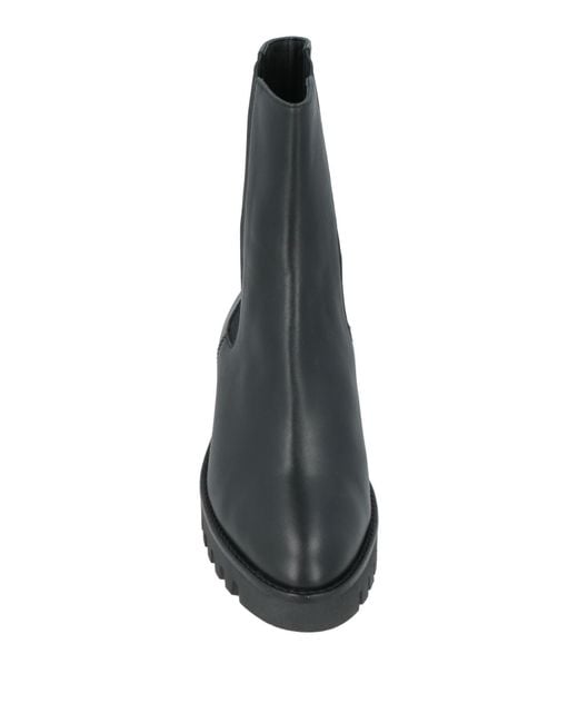 Theory Black Ankle Boots