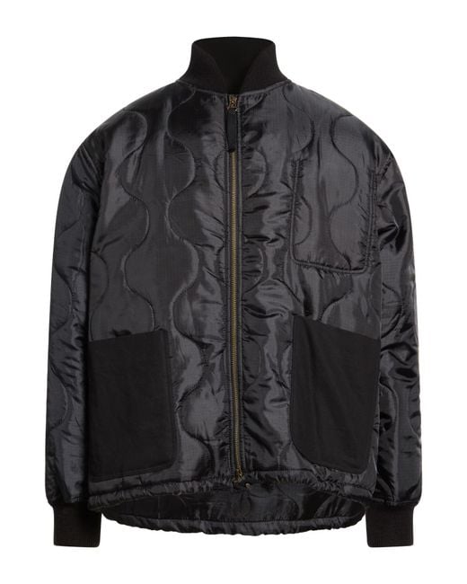 FRONT STREET 8 Black Puffer Polyester for men