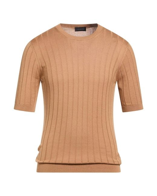 Pullover di Tagliatore in Natural da Uomo
