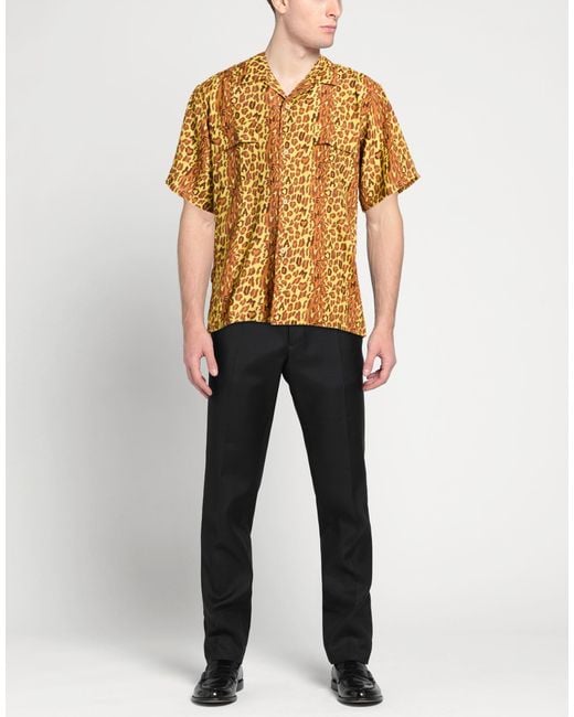 Camicia di Human Made in Yellow da Uomo