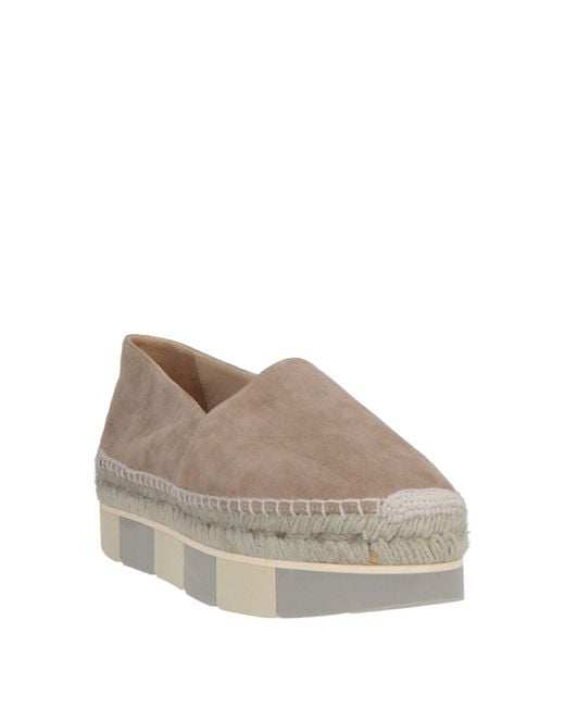 Paloma Barceló Gray Espadrilles Leather