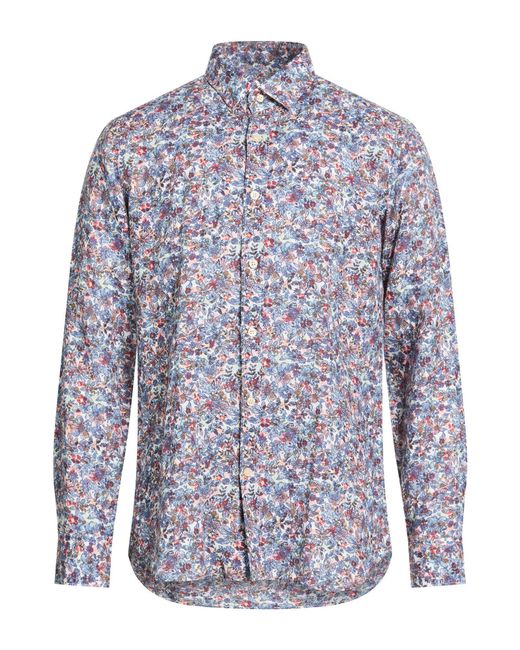 CALIBAN 820 Blue Shirts for men