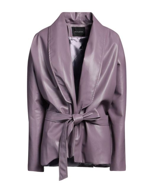 ACTUALEE Purple Blazer