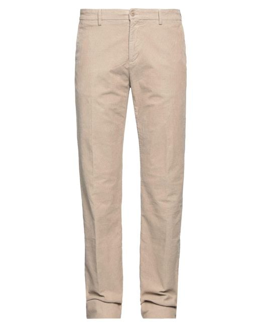 Mp Massimo Piombo Natural Trouser for men