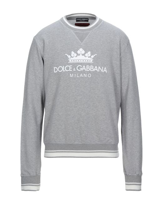 dolce and gabbana grey sweater