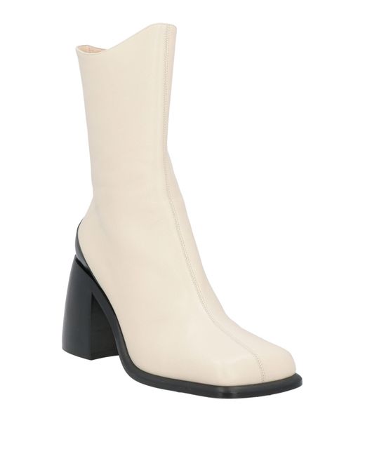 Wandler White Ankle Boots