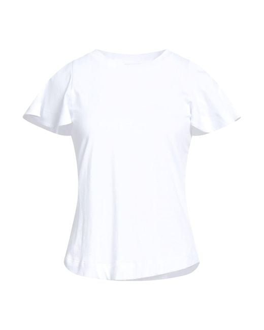 Nenette Women's White T-Shirt Cotton