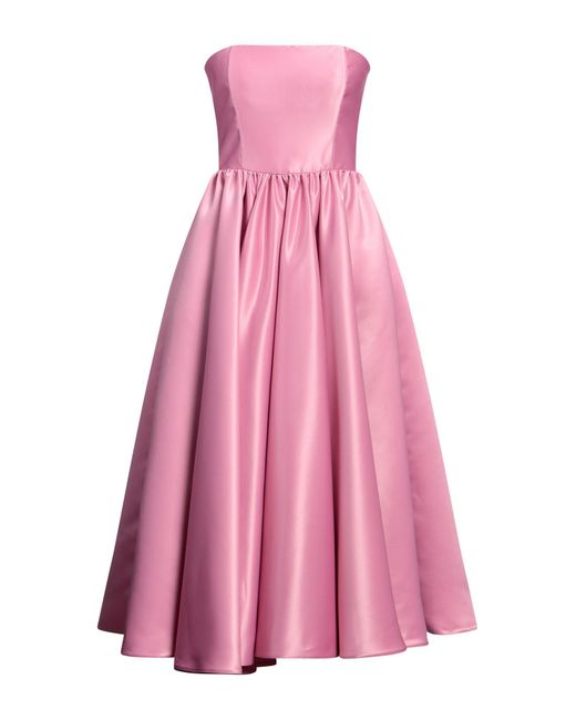 Pinko Pink Midi-Kleid