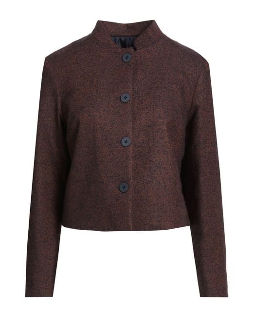 Niu Brown Jacket Polyester