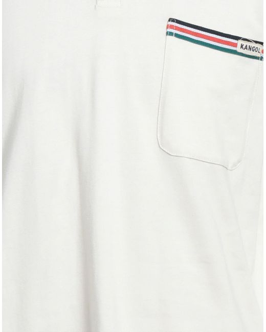 Kangol White Polo Shirt for men