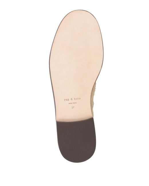 Rag & Bone Natural Loafers Leather