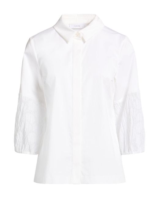Furore White Shirt Cotton, Elastane, Polyester, Polyamide