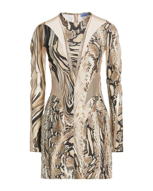 Mugler Natural Mini Dress