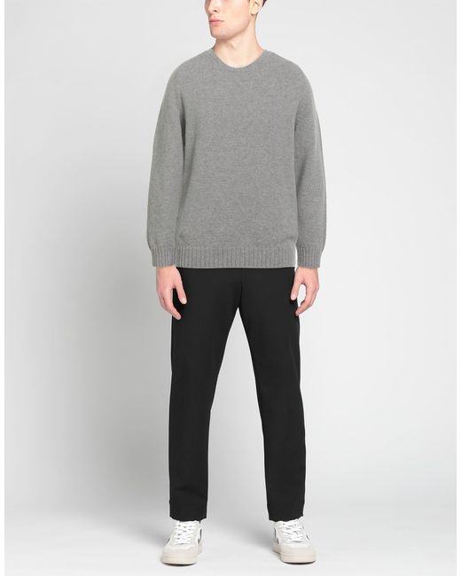 SHETLANDER'S Gray Sweater for men