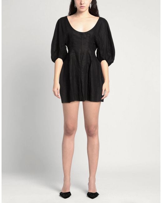 Faithfull The Brand Black Mini Dress