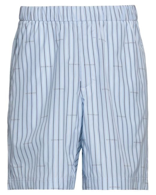 Givenchy Blue Casual Shorts for men