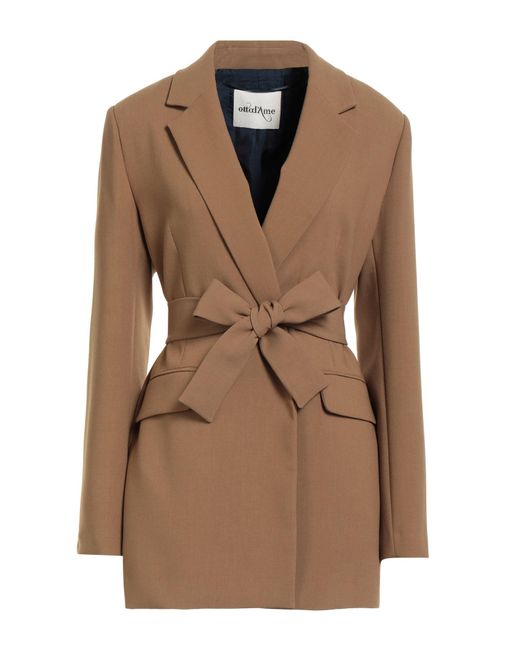 Ottod'Ame Brown Blazer