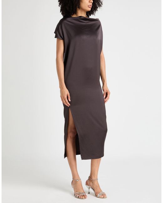 Gentry Portofino Purple Maxi Dress Viscose, Wool