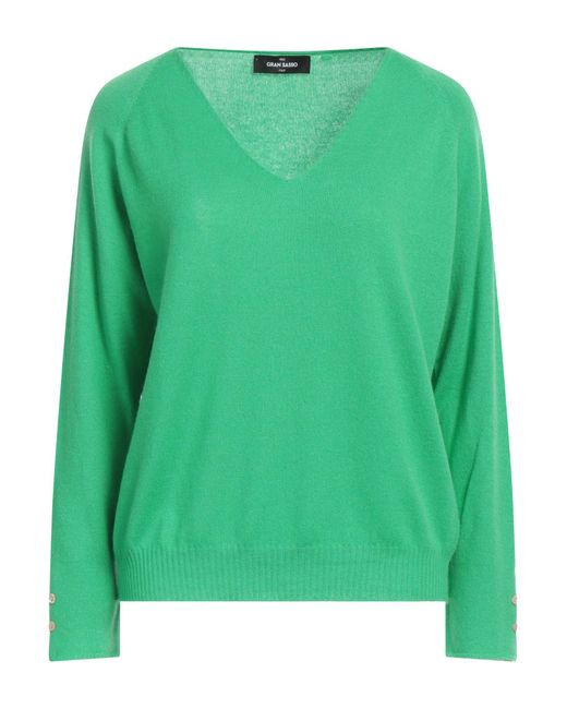 Gran Sasso Green Sweater