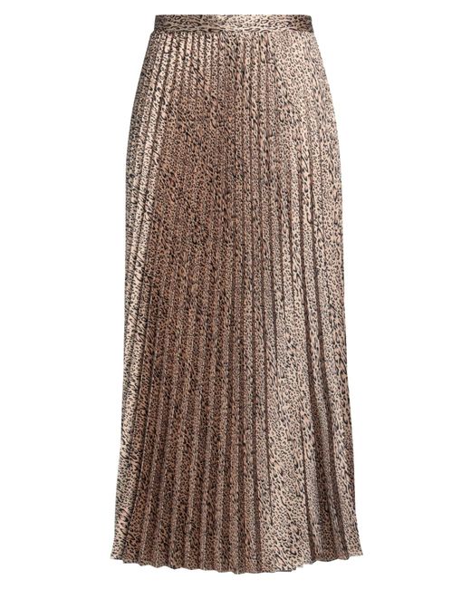 Twinset Brown Maxi-Rock