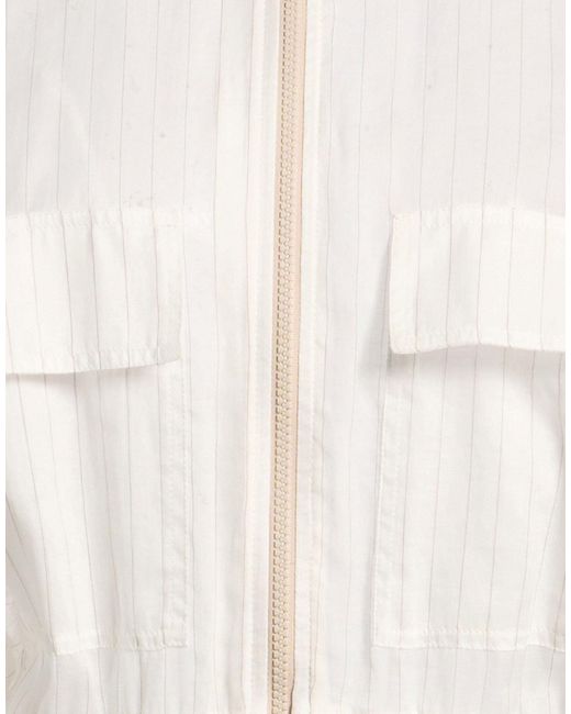 Brunello Cucinelli White Jacket Cotton