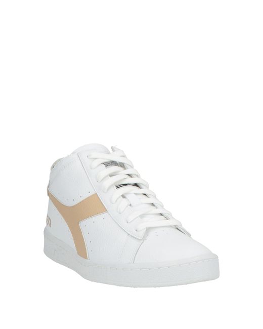 Diadora White Trainers