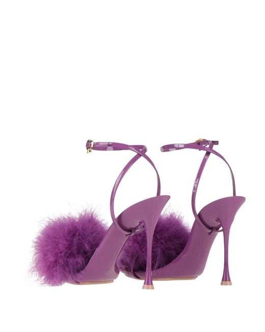 Sandales Gianvito Rossi en coloris Purple