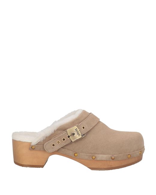 Scholl Brown Mules & Clogs