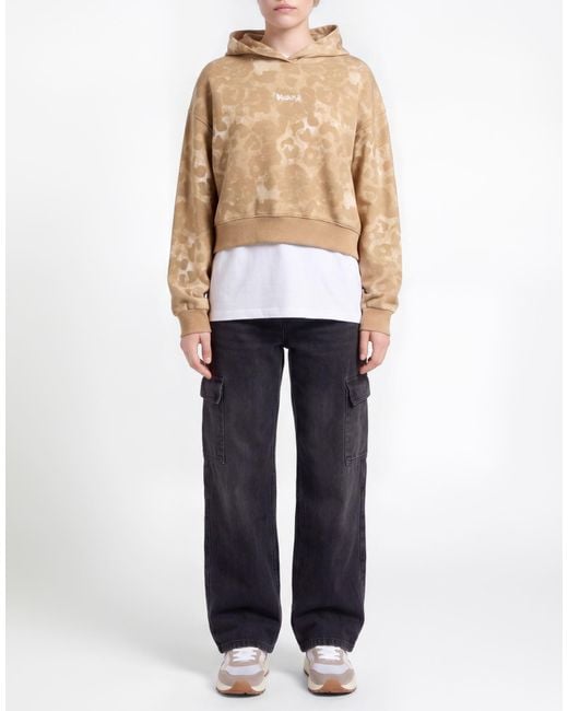 DISCLAIMER Metallic Sand Sweatshirt Cotton