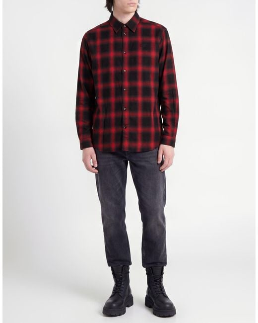 DIESEL Red Shirts for men