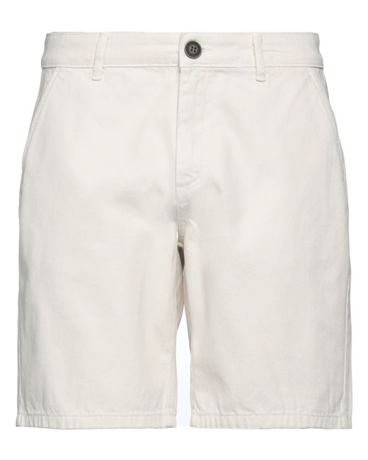 Anerkjendt White Shorts & Bermuda Shorts for men