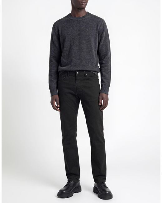 Jacob Cohen Black Pants for men