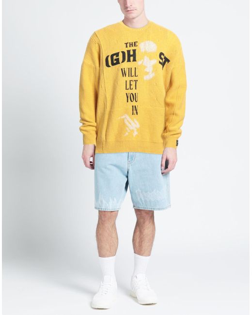 Raf Simons Yellow Sweater for men