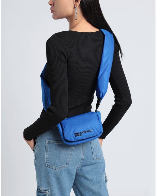 Karl Lagerfeld Blue Cross-body Bag