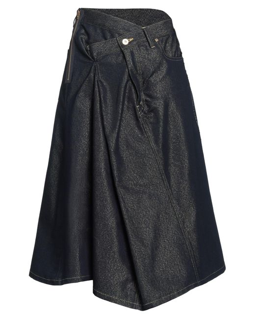 Junya Watanabe Black Midi Skirt