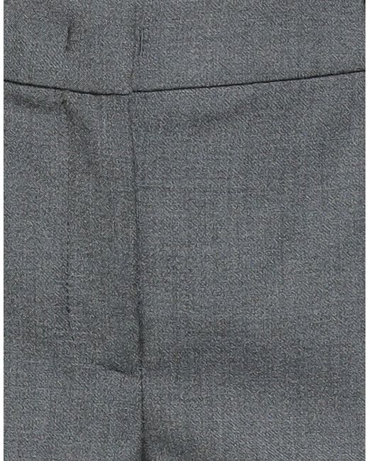L'Autre Chose Gray Pants Wool