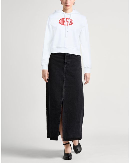 DIESEL White Sweatshirt