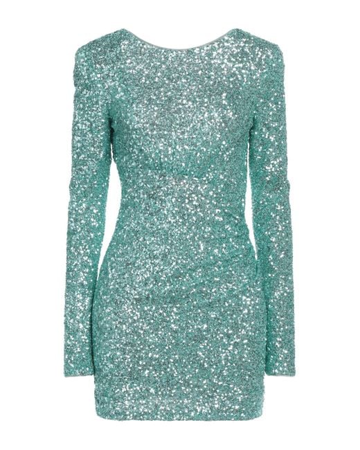 Pinko Blue Mini Dress Polyamide, Pvc