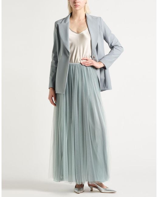 Emporio Armani Blue Maxi Skirt